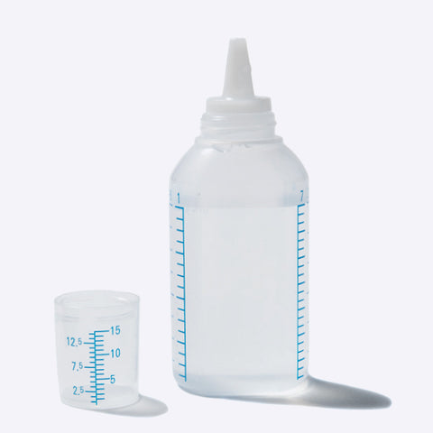 Bottle with SK cup 100ml