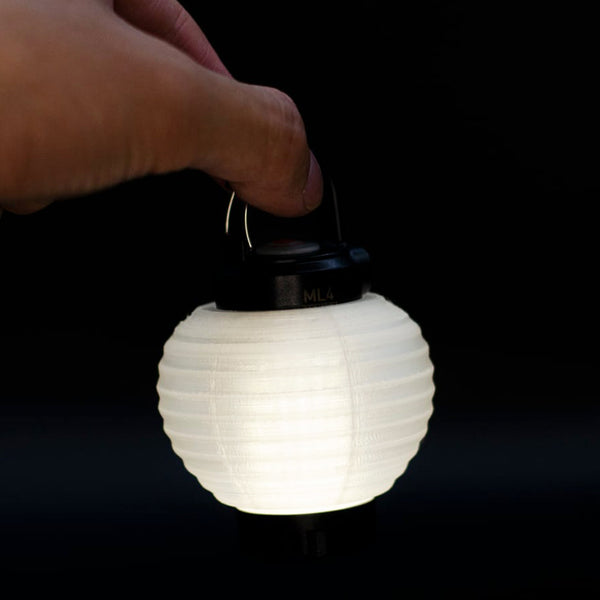 cylindrical Japanese lantern